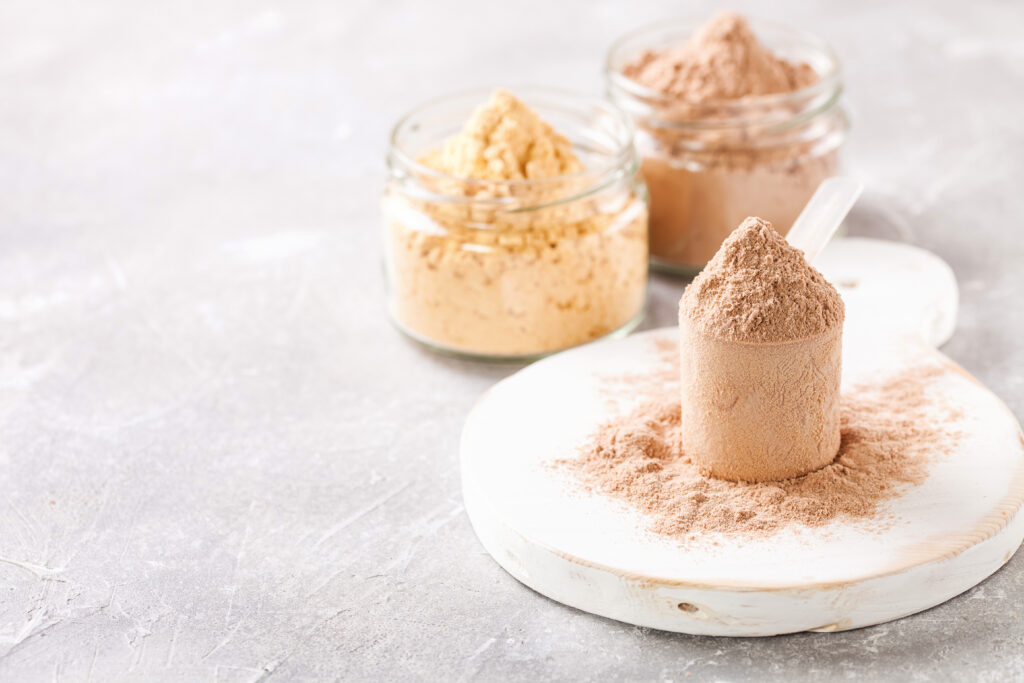 Protein powder to help muscle growth